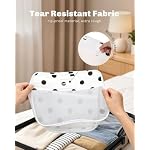 4 Set Packing Cubes Structured Travel Organizer Polka Dot - Image 6