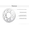 StanceMagic - 2pcs 3mm 4x100 Hubcentric Wheel Spacers Compatible with E30 BMW 318i 325i 325e VW Golf Jetta Audi 4000 (57.1)