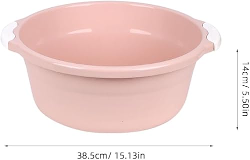 Miniatura 2 de Zerodeko Cubo de la tina 2 unids Cuenca de plástico Chic Moda Elegante Hogar Simple Lavabo de plástico Lavabo de plástico Lavabo de pie Lavabo de la