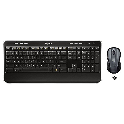 Logitech - MK530 Advanced Wireless Keyboard and Optical Mouse (Renewed)