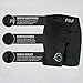 FUJI Baseline Grappling & Fight Shorts for MMA, Judo, Jiu-Jitsu, BJJ and more, Black, Size 32