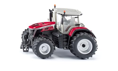 Siku 6885 Massey Ferguson 9S Traktor 1:32 Ferngesteuert Ohne Fernsteuermodul Steuerung via App oder Gaming Controller möglich Metall/Kunststoff Rot