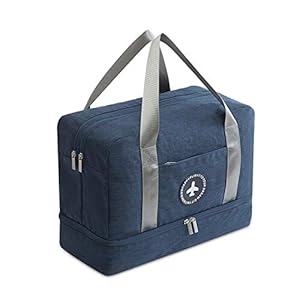 FANDARE Sac de Voyage Gym Sac d’épaule Week-End Sac à Dos Natation Sac de Sport Travel Duffel Bag avec Compartiment Chaussures pour Hommes Femmes Sac à Main de Plage Vacances Entraînement Randonnée