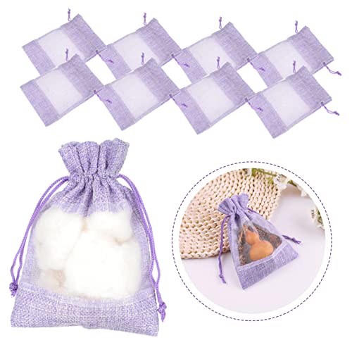 10 bolsas con cordón para fragancias vacías miniatura 7