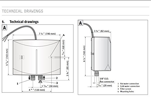 image for Stiebel Eltron 220816 Mini 3 Tankless Water Heater, White
