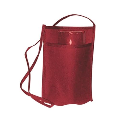 10 pezzi Portabicchiere portabicchieri collo degustazione 18x22x10 somelier vino colore bordeaux