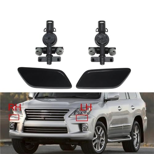 Couvercle de buse de lavage de phare avant Lexus LX570 2012-2015 - Cache actionneur