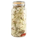 Galashield Glass Jars with Lids Food Storage Jars with Airtight Lids Leak Proof Glass Canisters...