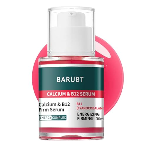 Cyano Pink Spicule Serum with Calcium & Vitamin B12 - Anti-Aging Face Serum to Reduce Wrinkle Appearance & Improve Skin Firmness, with Niacinamide & Hyaluronic Acid for Pore Care & Dark Circles