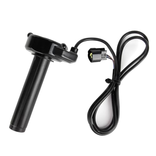 Throttle Grips Handlebar for Sur Ron PSLER 22mm 7/8 Throttle Handle with Rolling Bearing Electric Throttle Handle Accelerator for Sur-Ron Light Bee X/S Segway X160 X260 Handle Grips (Black)