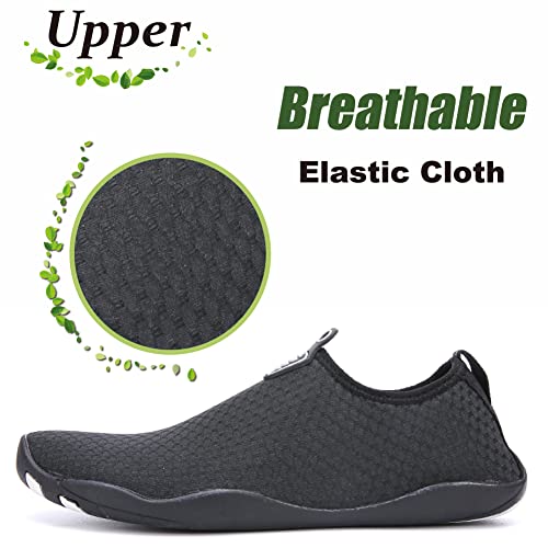 Unisex Badeschuhe Damen Schwimmschuhe Herren Wasserschuhe, Schnell Trocknend Leicht Atmungsaktiv Aquaschuhe, Gr. 35-45 EU - Image 3