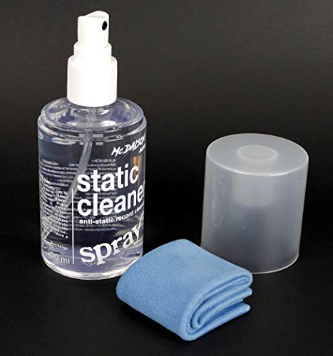 MC DAISON MRC2 Flacone Spray 200ml liquido specifico per la pulizia o lavaggio dei dischi in vinile LP 33 giri 12 Maxi single e 45 giri singoli