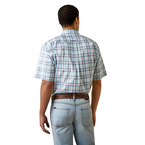 Image of ARIAT Men's Pro Series Osiel Classic Fit Shirt, White, Size X-Small