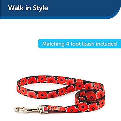 Petsafe Ewh-C-Hc-M/L-Pop Easy Walk Chic Harness, Medium/Large, Poppies #TOP4