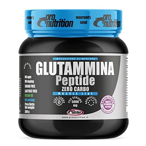 GLUTAMMINA PEPTIDE ZERO CARBO [300 G] Muscle Line - gusto FRUTTI DI BOSCO