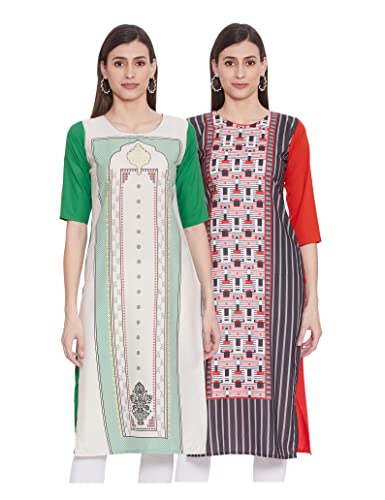 Image of Women's Crepe Regular Kurta