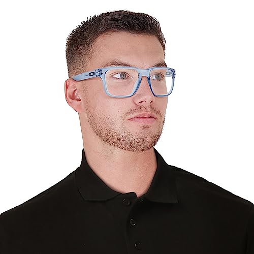 Image of Oakley Mens OX8156 Holbrook RX Round Eyeglasses