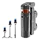 OneNine Stativ für Smartphone, 3 in 1 Bluetooth Selfie Stick Handy Griff Capgrip mit Fernbedienung, Erweiterbar Mini Handy Stativ Ständer Kompatibel mit iPhone Samsung Smartphones, 2 Kaltschuh