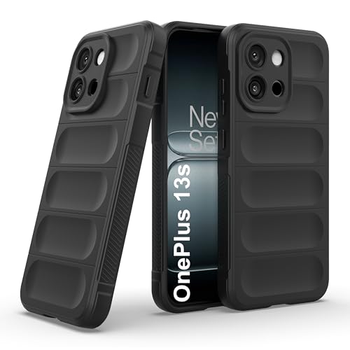 Image of Zapcase Back Case Cover for OnePlus 13s | Compatible for OnePlus 13s Back Cover | Liquid Silicon Magic Case with Camera Protection| Black