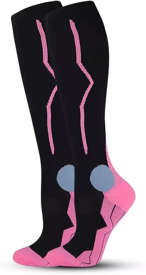 Sports Socks Women's mid-length tube Pressure calf Compression Running Skipping rope Elastic