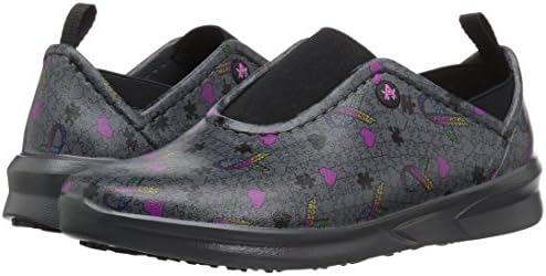 AnyWear Women's Blaze Medical Professional Shoe, Pewter Autism Awareness, 7 Medium US | Image 6