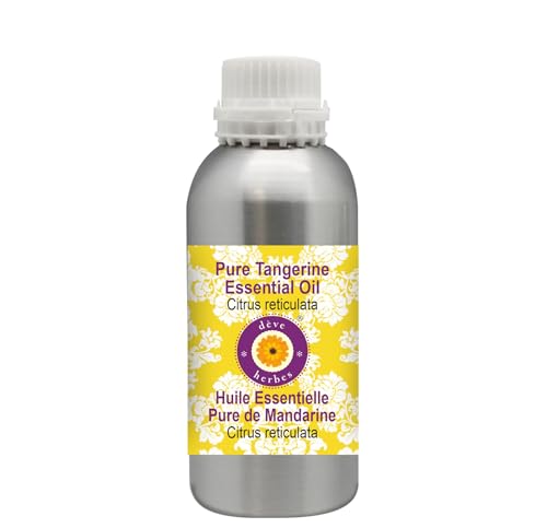 Huile essentielle de Mandarine pure Deve Herbes 630ml grand format pour diffusion
