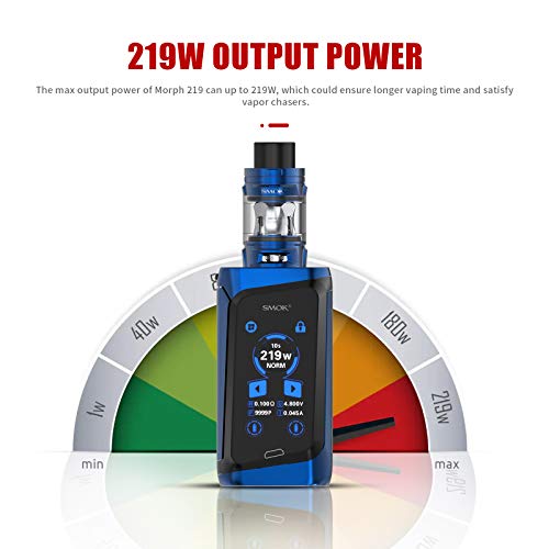 SMOK-Morph-219-TFV-Mini-V2-E-Cigarette-Vape-Starter-Kit-Blue-2-ml-No-Nicotine