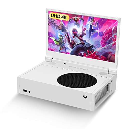 G-STORY 12,5-calowy przenośny monitor do Xbox Series S, UHD 4K ekran do gier IPS, HDMI, HDR, FreeSync, dwoma głośnikami
