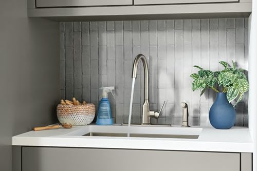 Peerless Ezra Single-Handle Kitchen Sink Faucet with Side Sprayer, Chrome P199152LF by Peerless - Image 3