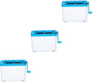 NUOBESTY Destruidora De Arquivos 3 Peças Trituradora De Papel Doméstico Trituradora De Papel Pequena Para Uso Doméstico Trituradora De Escritório Trituradora De Papel Para Uso Doméstico