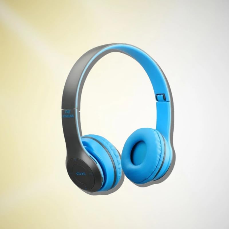 icall Latest P47 Wireless iC-162 Headphone with Mic & SD Card Slot Bluetooth Headset-image-20
