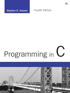 Programming in C (Developer's Library)