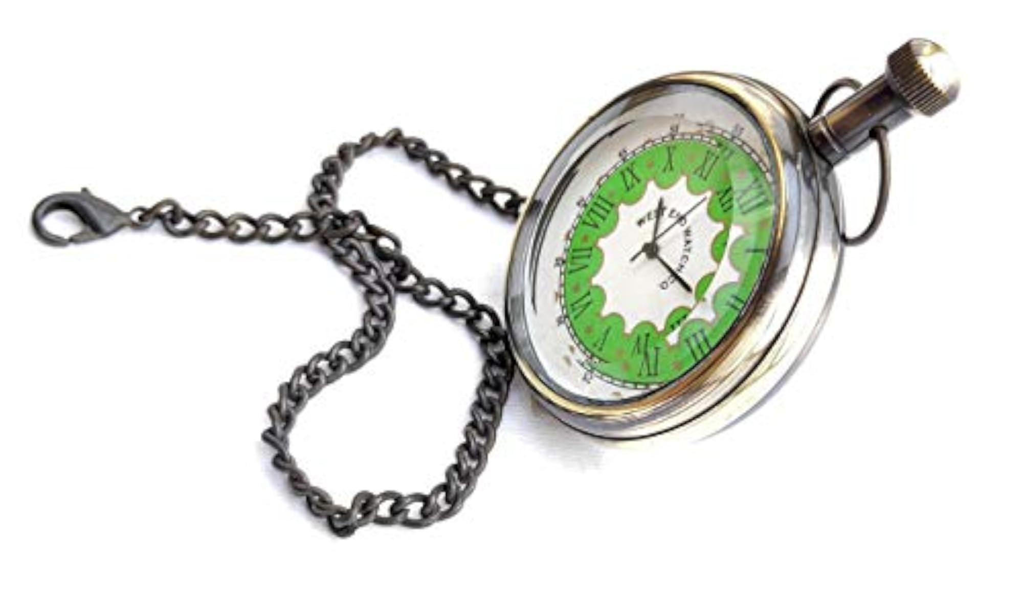 Royal Gold Brass West End Antique Pocket Watch, Premium Gift
