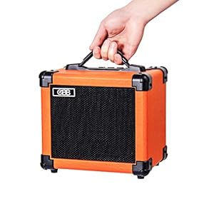 Coolmusic 10G Dual-Powered Bluetooth Guitar Amp, Portable Electric Guitar Amplifier with 10W Speaker, Guitar Amplifier…