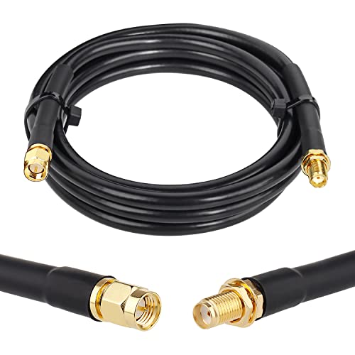 Câble SMA mâle femelle faible perte KMR240 1,8 m 50 Ohm