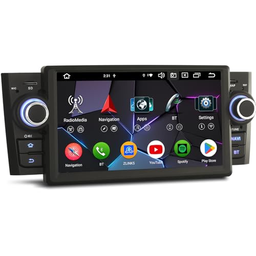 📌【Carpaly Senza fili e Android Auto】Associa iPhone tramite Bluetooth per CarPlay, smartphone Android tramite USB/Bluetooth per Android Auto. Porta le tue app preferite sul display dell'auto, completato da un controllo vocale intelligente, garantendo distrazioni minime e mantenendo la tua attenzione sulla strada. 【Amplificatore DSP】Supporta selezioni EQ a 32 bande, 6 regolazioni degli effetti sonori, ottieni la migliore esperienza audio.