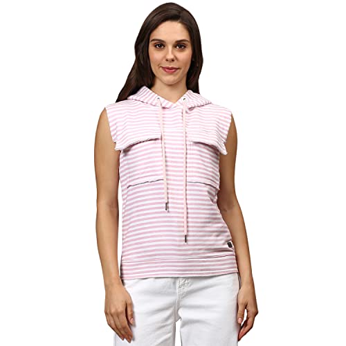 Image of Campus Sutra Women's Cotton Crew Neck Sweatshirt
