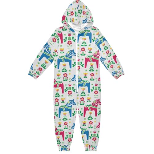 Mnsruu Schlafanzug-Set für Kinder, Motiv: schwedische...