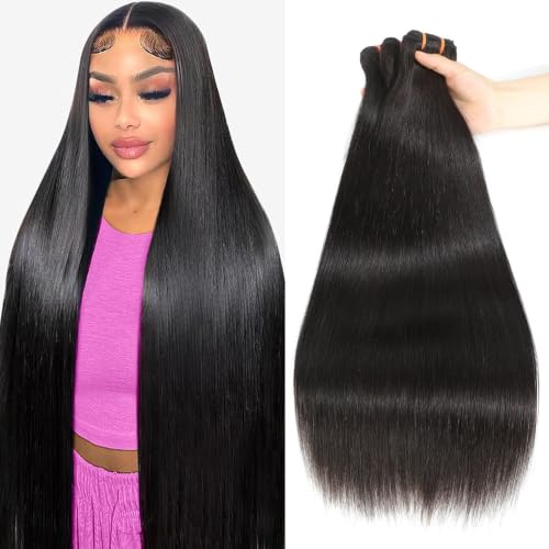 10A Straight Bundles Human Hair 16 18 20 Inch