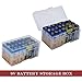 Whizzotech 9 Volt Battery Storage Case Holder Organizer Box Container for 9V Battery (Pack of 1)