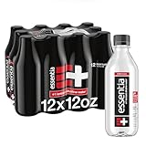 Essentia Water LLC; Ionized Alkaline Bottled Water; 99.9% Pure; 9.5 pH or Higher; Consistent Quality in Every BPA and Phthalate-Free Bottle; 12 Fl Oz (Pack of 12)