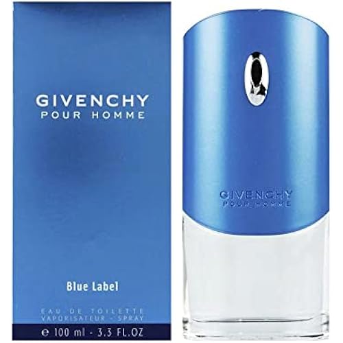 Givenchy Pour Homme Blue Label by Givenchy for Men 3.3 oz Eau de Toilette Spray