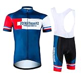 trajes ciclismo personalizados ● Hay un bolsillo profesional en la parte posterior del maillot, que permite guardar objetos pequeños como teléfonos móviles y carteras sin afectar la conducción; los pantalones son cojines de silicona profesionales, que hacen que la conducción sea más cómoda.