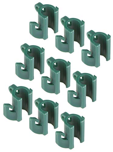 Preisvergleich Produktbild Windhager Multi-Clips für Rankhilfen, Ranknetzhalter, Netzhalter für Garte, Pflanzenclips, 9 Stück, 11 mm