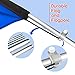 Barber Flag, Barbershop Flags with Pole Kit, Barbershop Flag with Pole Set for Businesses, Advertising Swooper Feather Flag Banner Sign for Barber Shop Business 11FT