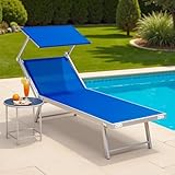 Zoom IMG-1 hortan lettino prendisole professionale in Zoom IMG-1 hortan lettino prendisole professionale in