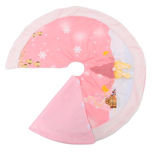 ULTECHNOVO Weihnachtlicher Baumrock mit LED Lichtern und Leicht aus...