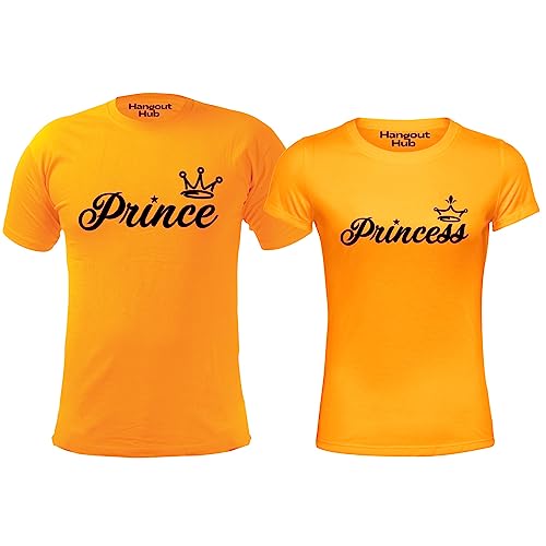 Image of Hangout Hub Sibling Tshirts Prince Princess Set 2