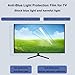 Anti-Blu-Ray-TV-Augenschutz... LCD-TV-Bildschirm, entspiegelt, geeignet für 32-75 Zoll, Anti-Fingerabdruck, Blaulicht, Augenschutzfilm