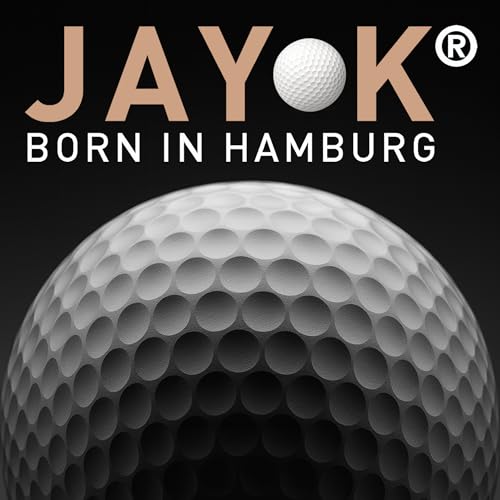 JAY K Golf Shotglas 5cl – 3D Golfball Design im Glas – Doppelwandiges Schnapsglas – premium Geschenk für Golfer Männer Frauen & Golf-Fans – Golfshots Geschenkidee Zubehör, 2 St.